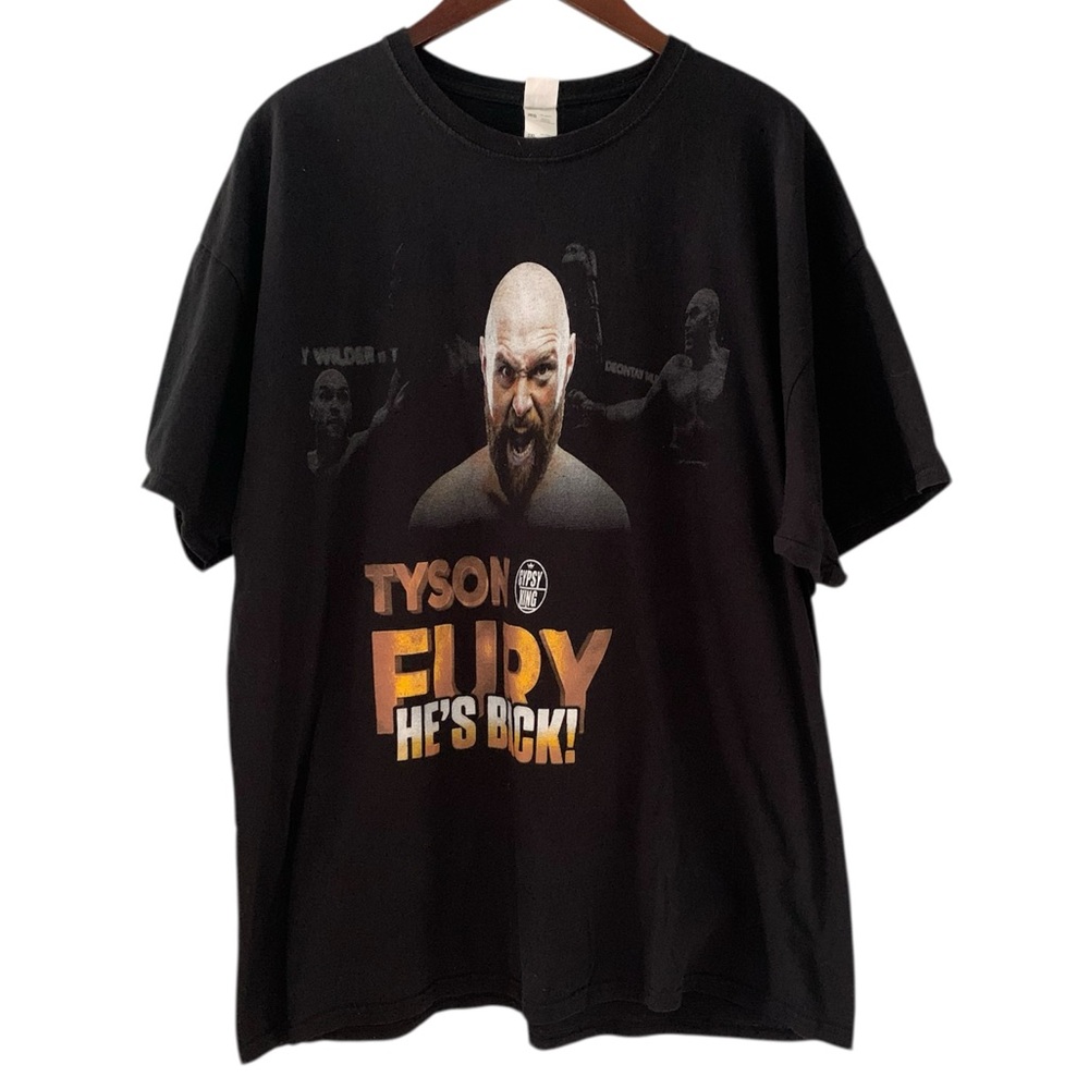 Tyson Fury The Gypsy King Graphic Crewneck T-Shirt Men’s Size 2XL